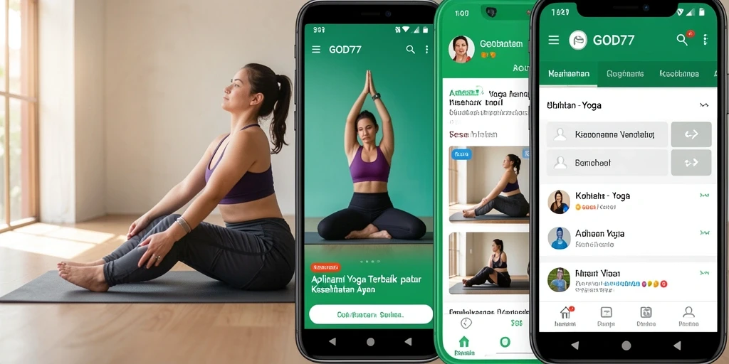 Antarmuka GOD77 yang menarik dengan fitur Yoga lengkap.