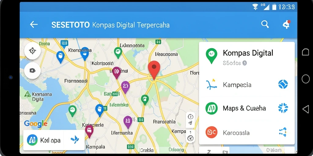 Antarmuka SESETOTO yang user-friendly untuk navigasi tepat.
